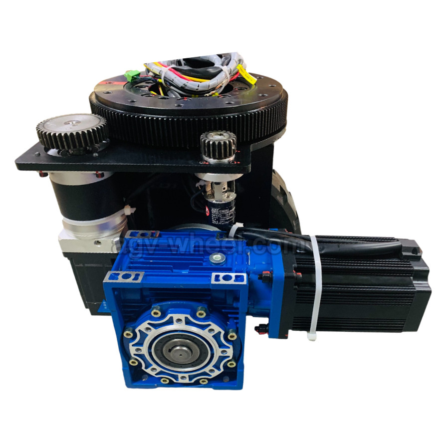 Heavy Duty 48V 2KW Horizontal Servo Motor Wheel AGV Drive Wheels