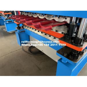 Double Layer Cold Roll Forming Machine With C15 AND TR10-113 PROFILE