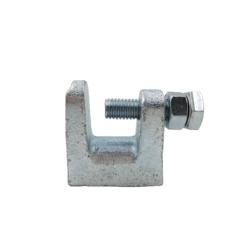 Hot Dip Flange Beam Clamps Customized OEM Malleable Iron 2 Inch Beam Clamp