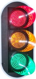 Multi ply sealed 12" Led Traffic Signal Light Waterproof 85 - 265VAC With Full