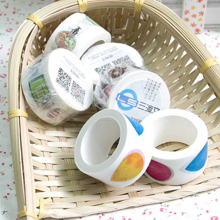 Best Sale Sticker Logo Custom Printing Japanese Masking Washi Tape