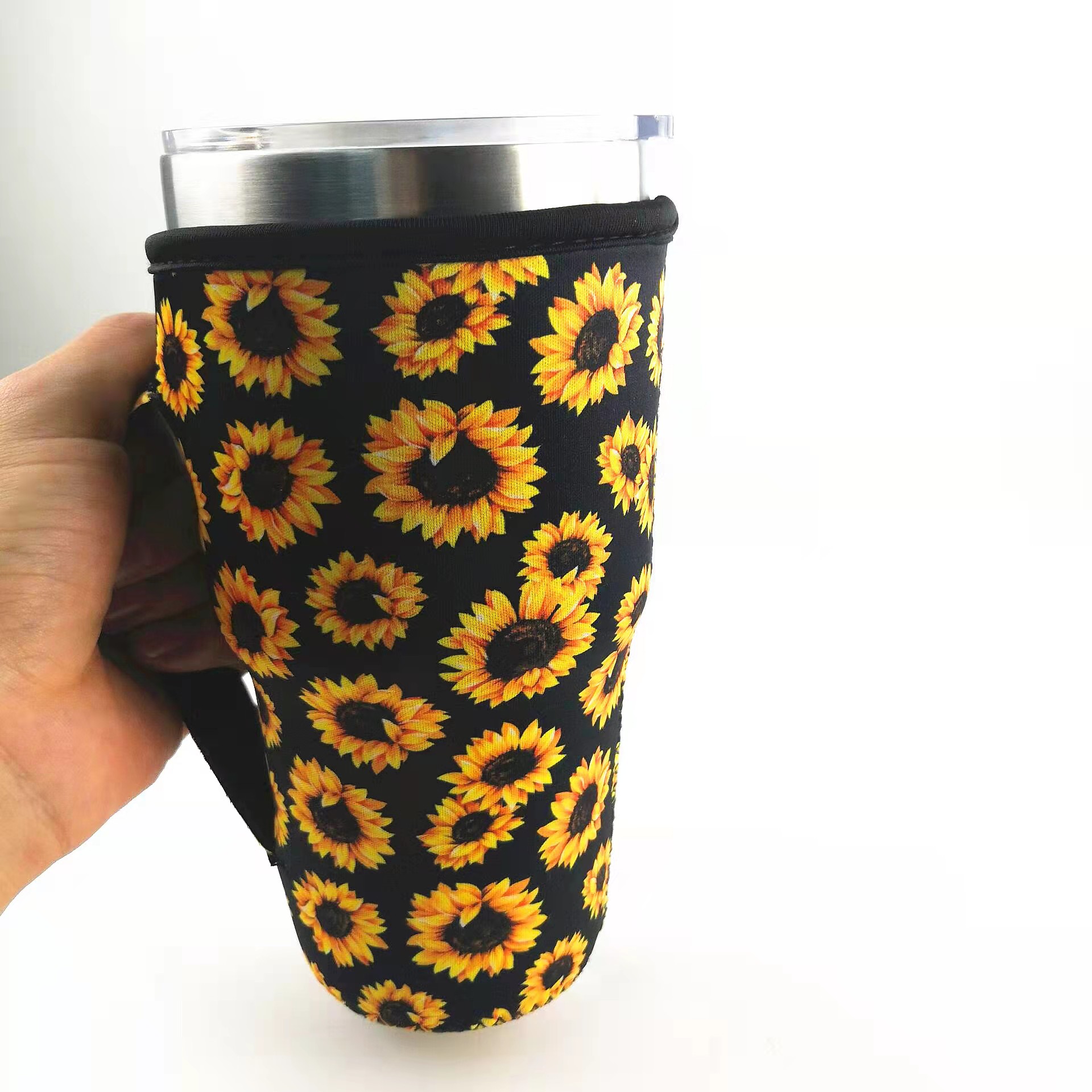 30OZ Tumbler Cup Holder Insulated Silicone RTS Solid Neoprene Cup Sleeves