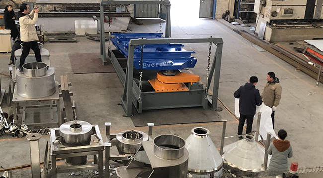 High Capacity Urea Rotex Gyratory Screen Square Gyratory Sieve For Chemical