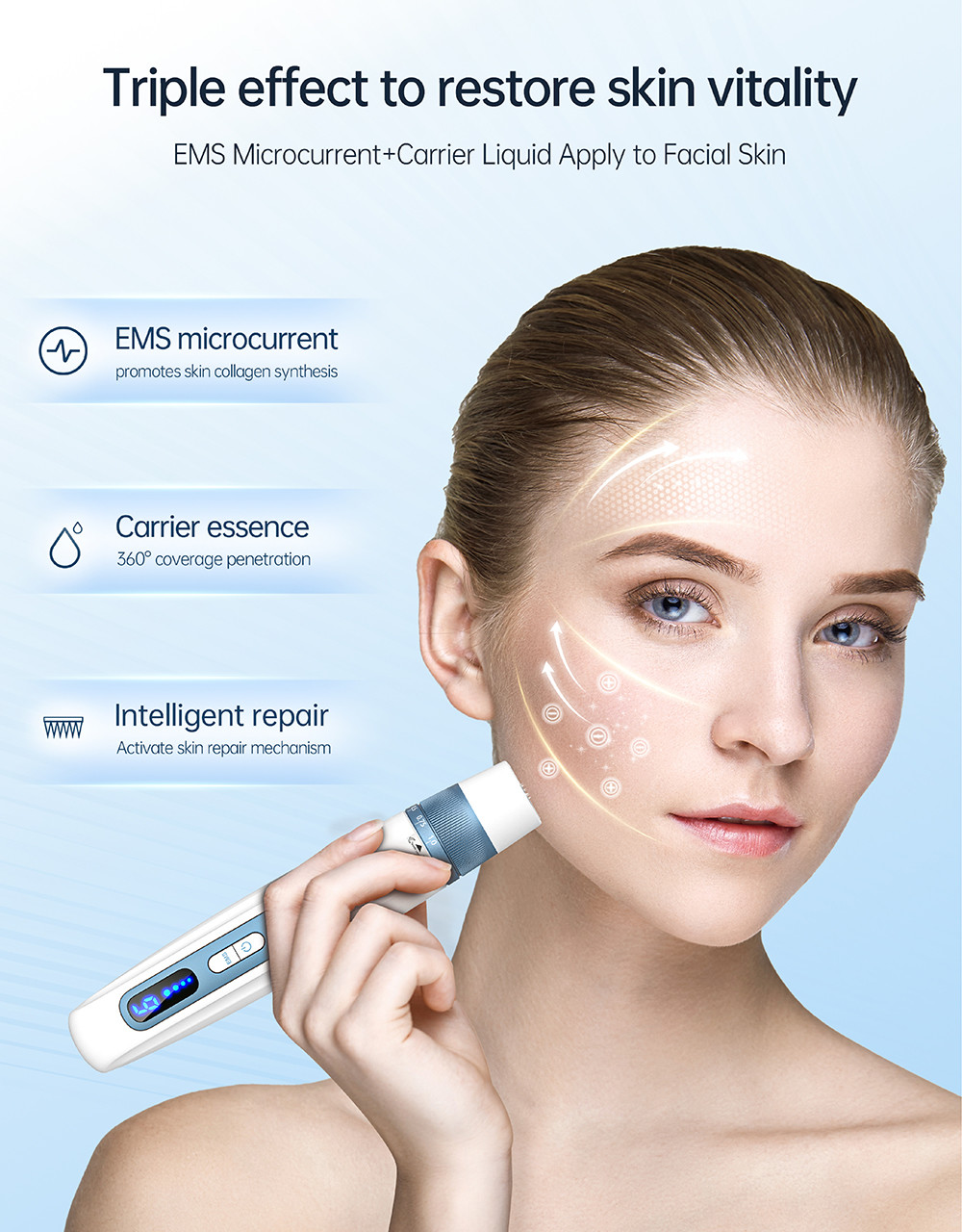 Automated Electric Micro Needle Device For Effortless Skin Rejuvenation