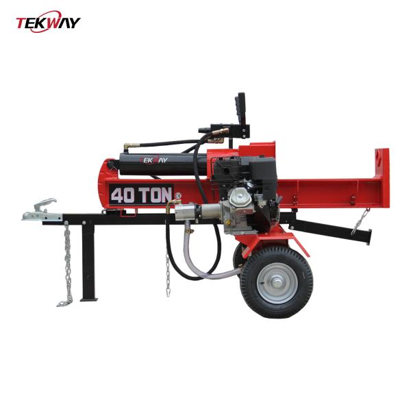 600mm Firewood Cutter Log Wood Splitter 40 Ton15Hp Engine Honda B&S Kohler