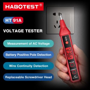 HT91A Non Contact AC Voltage Tester Digital Voltage Detector Electric Test Pen
