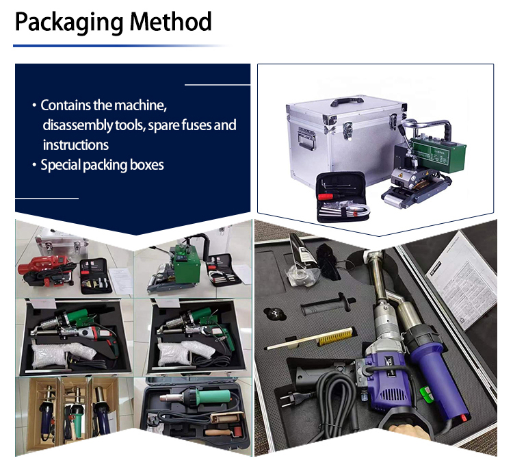 Best Geomembrane Welding Machine for PE PP PVC Tenglu Supply 0.2-2.5mm Plastic Welder