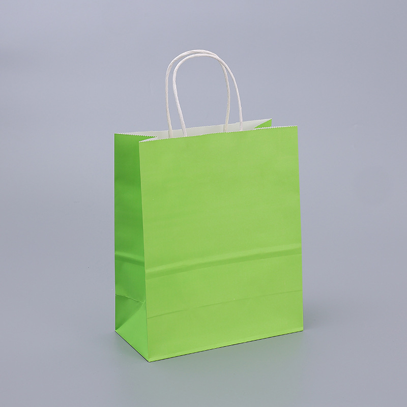 Paper Type Kraft Paper Custom Color Accepted Shopping Carrier Tote Bag at Affordable