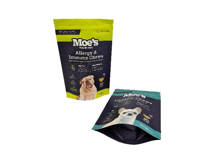 Pouches For Food Packing Biodedgradable Stand Up Plastic Zipper Aluminium Foil Packaging Custom Matte Bags Biodegradable
