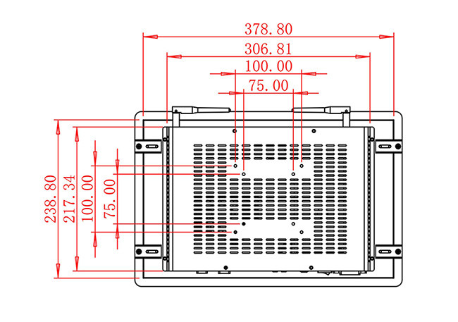 15.6-Inch Panel-Mount Linux Touch Screen for Smart Manufacturing and Digital Signage