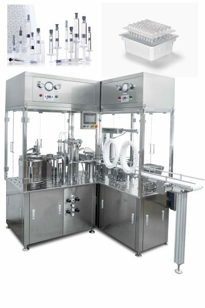Plastic pre filled syringe filling machine 10 ml pre-filling syringe machine