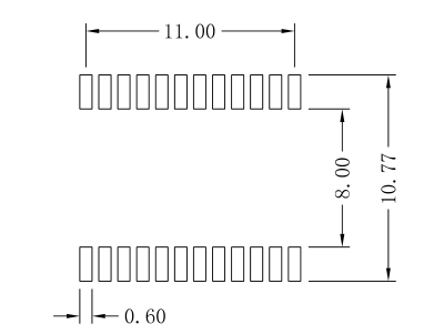 LP82440NL Gigabit Ethernet Transformer 1000Base-T Magnetic Module