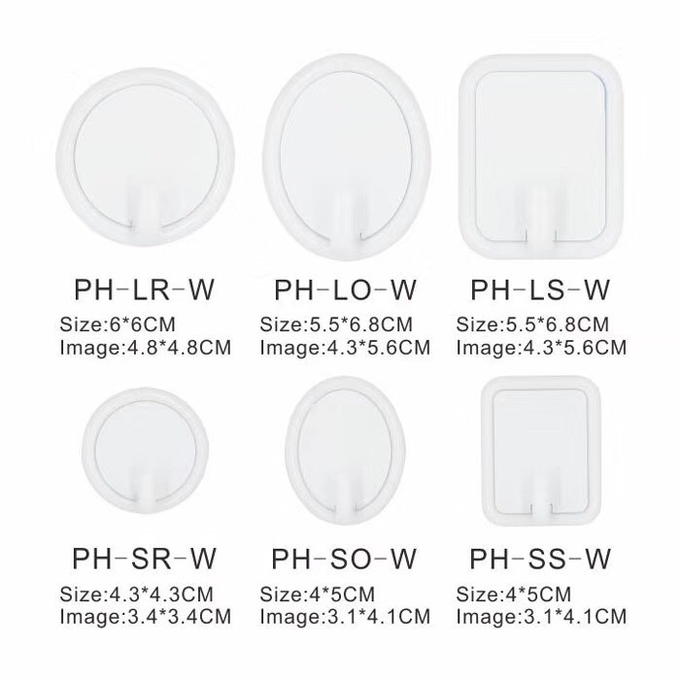 Sublimation Plastic Hanger Wall Mounted Hook For Sublimation Printing
