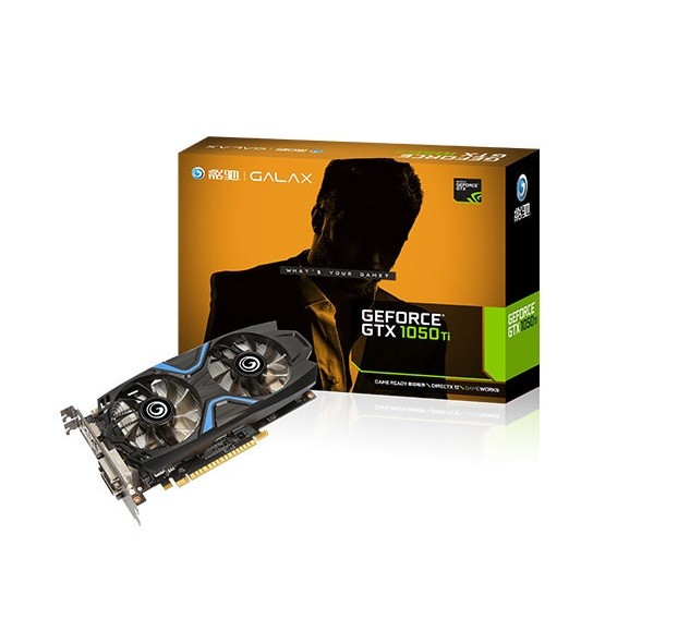 Galax GTX1050TI 4G Graphics Card GDDR5 128Bit Dual Cooling Fans