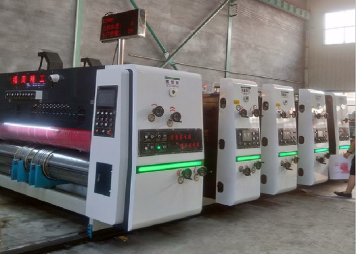 Cardboard Carton Flexo 220v Corrugated Box Printing Machine Automatic