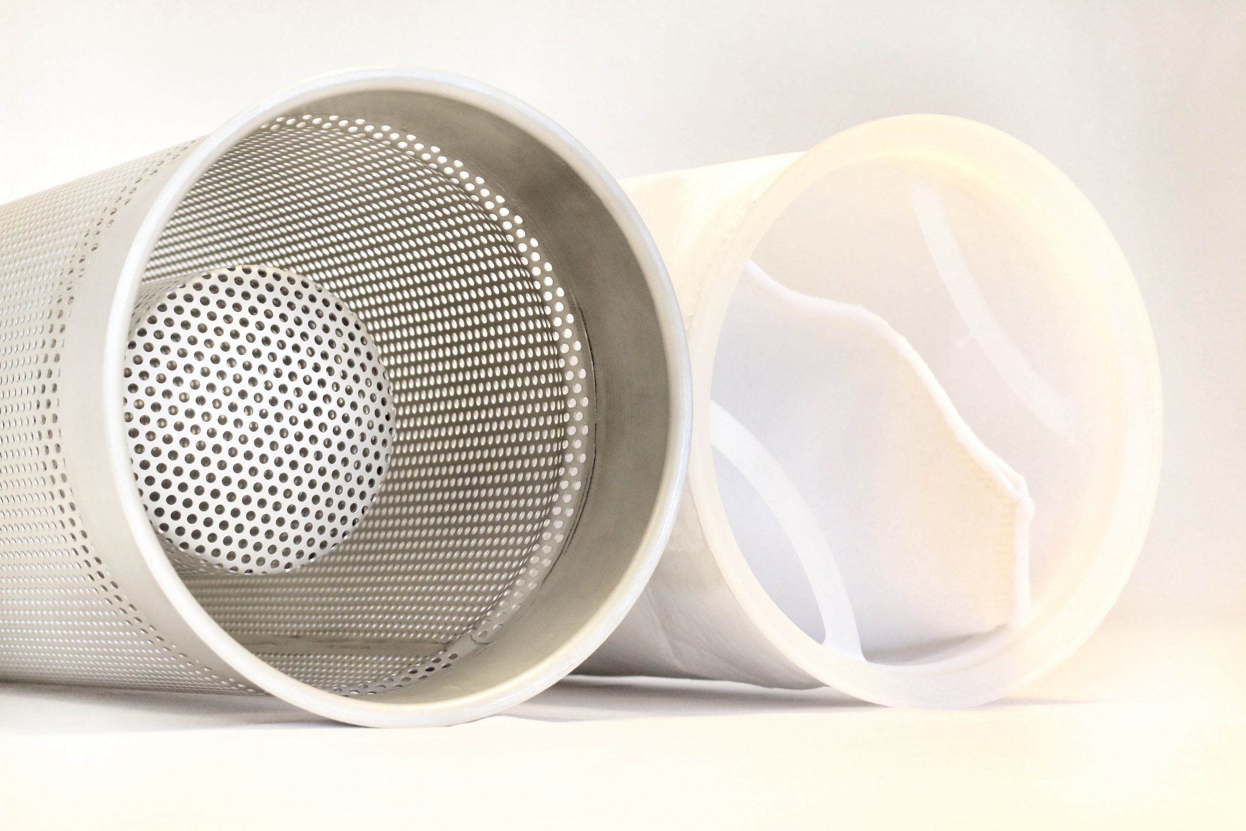 Glassfiber Dust Collector Filter Bag Nylon Filter High Temperature Resistance
