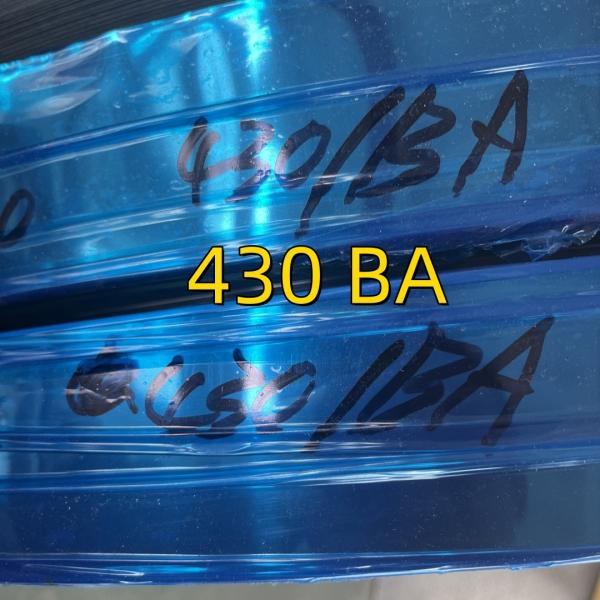 Cold Rolled 430 Stainless Steel Strip 1.4016 SS430 BA Stainless Steel Coil 0.5