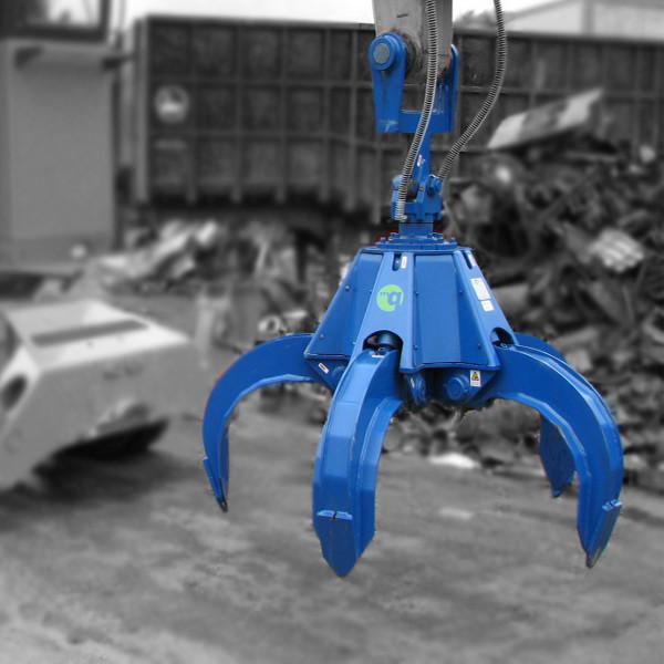 Our durable Orange Peel Grab is constructed of high-strength steel and