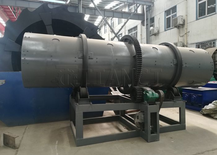 Large Capacity Fertilizer Granulator Ball Pellet Rotary Drum Granulating Machine