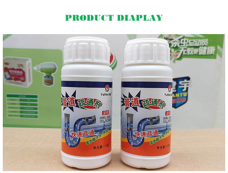 Oil Grease Hair Kitchen Sink Blockage Cleaning Powder 110g