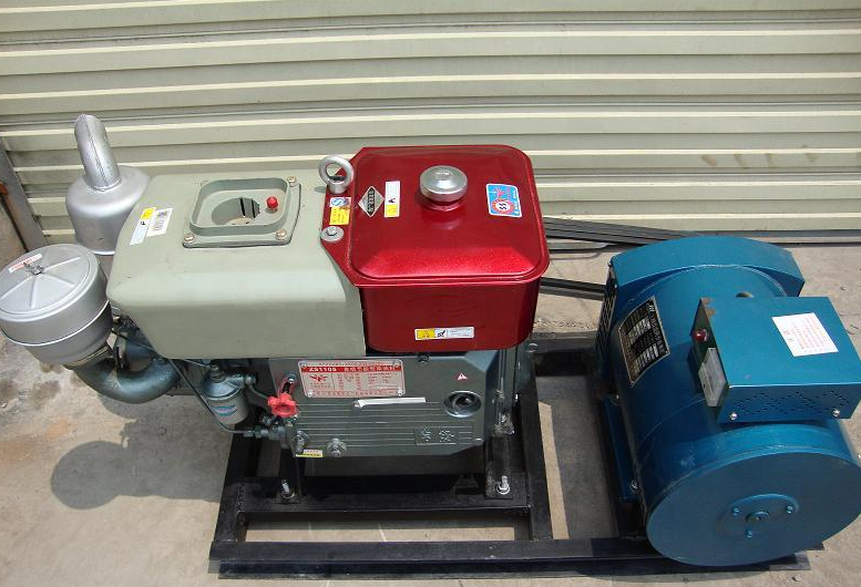 15kw Water-Cooled Single Cylinder Diesel Generator with and IP22 Protection Class