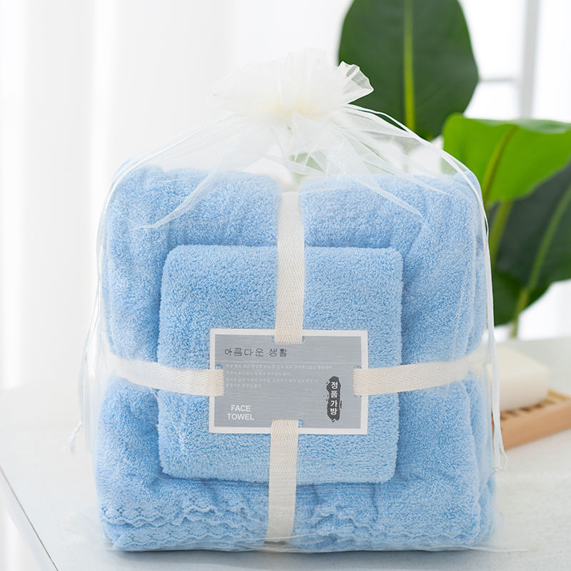 Knitted Microfiber Coral Fleece Bathroom Bath Towel Sets Perfect for Everyone's Needs