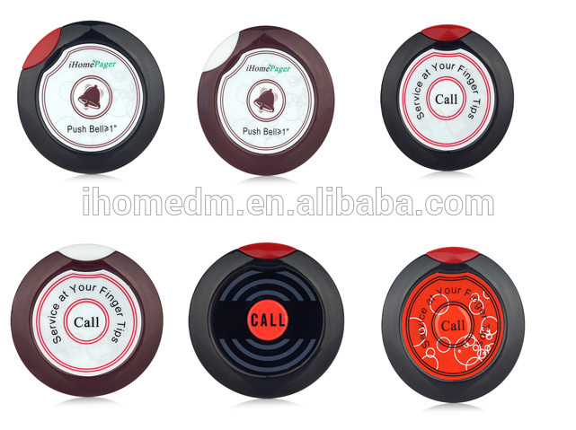 China electronic hospital service nurse call button system push button and wrist watches