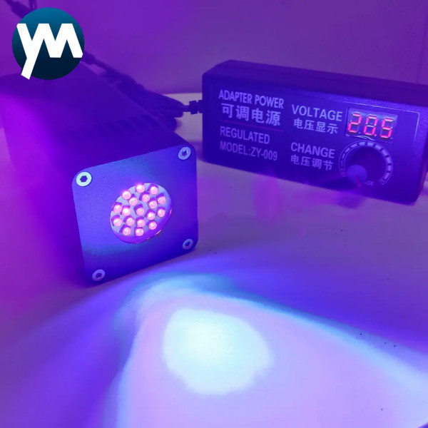 50W UV Portable Adapter Power Flashlight 365nm 395nm for resin glue paint system UV