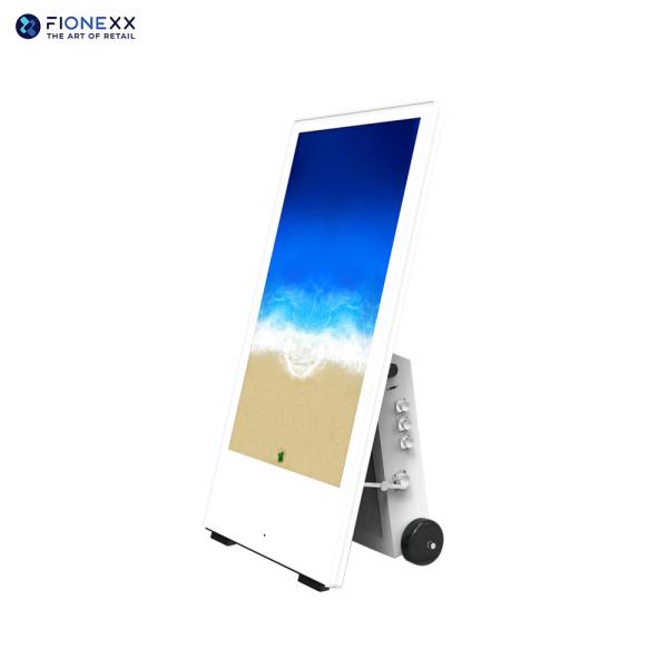 43 Inch Outdoor LCD Advertising Display Screens 2000nits Brightness and Portable