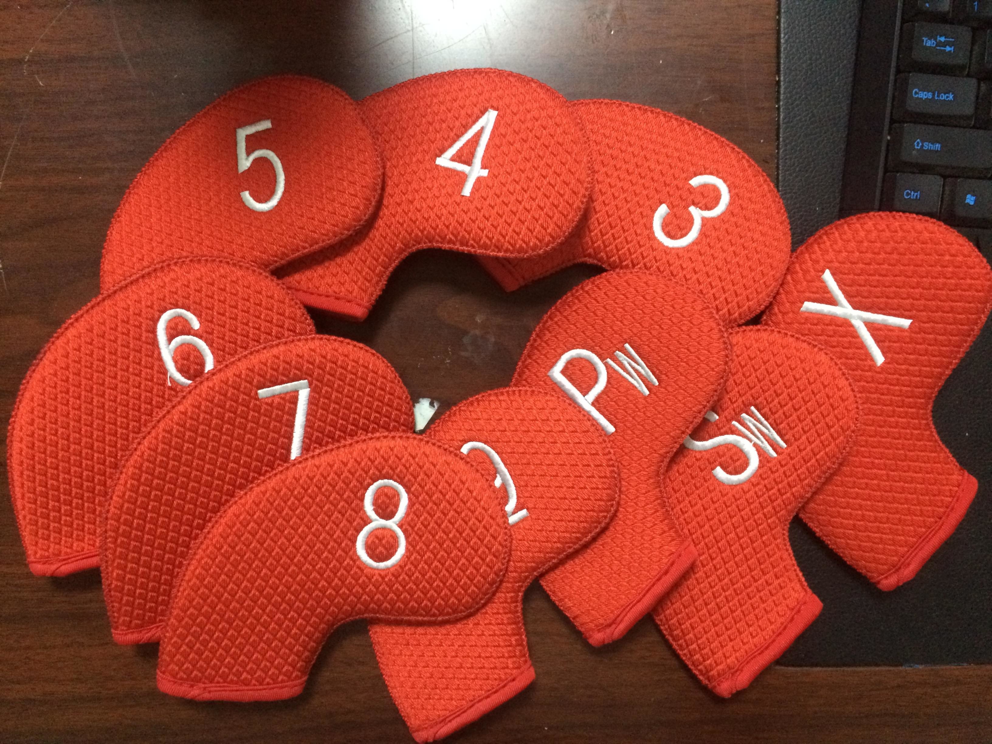 waterproof iron covers , Golf headcover , golf head cover , waterproof golf iron cover