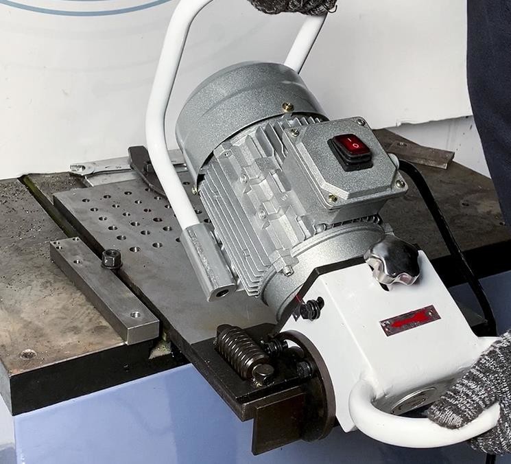 Carbon Steel Portable Plate Beveling Machine Welding Chamfering