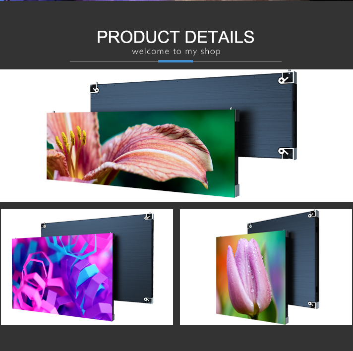 HD P1.6 P1.8 P1.9 P2.5 Indoor LED Video Wall For Full Color Display Fixed Installation