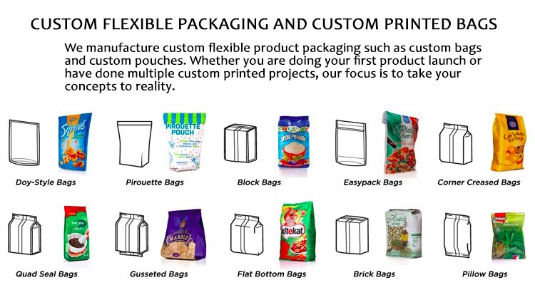Heat Sealed Protein Powder Ziplockk Packaging Bag Snack Nuts Matte Stand Up Food Bag