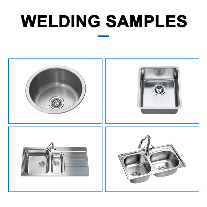 Automatic Seam Welding Machine For Italian Type Stainless Steel Kitchen Triple Sink Bowl