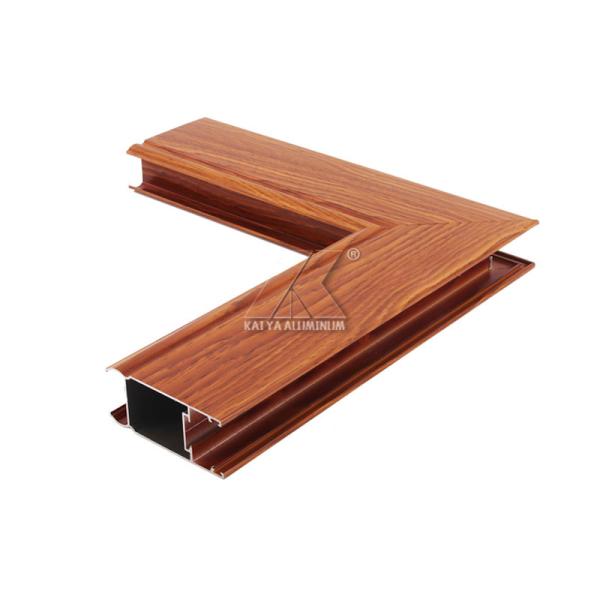 Wood Grain Extruded Aluminum Window And Door Profiles - Buy Aluminum Window And