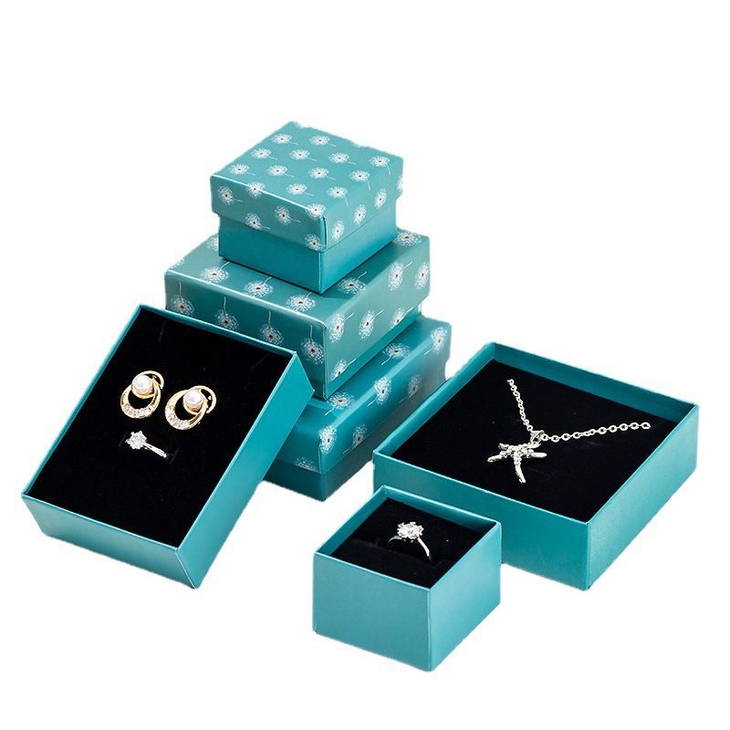 China Wholesales Foam Insert Paper Packaging Fashion Jewelry Box, Custom Logo Printed Cardboard Gift Box