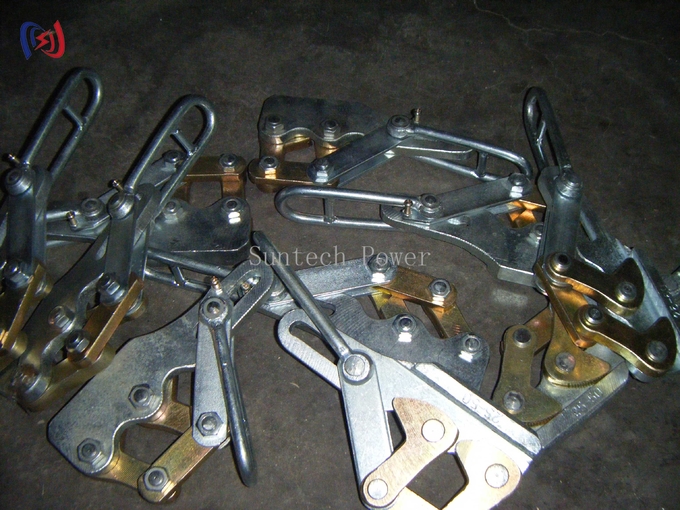 Dual Cam Earth Wire Gripper Come Along Clamps For Tightening 0