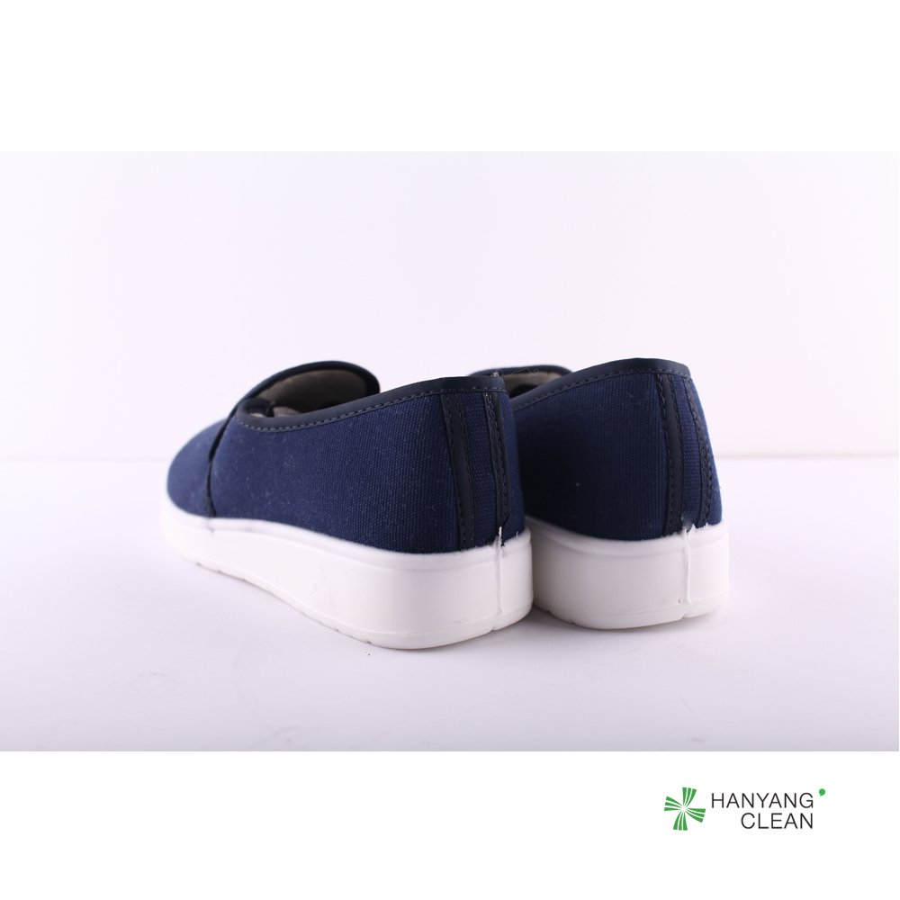 Winter PU Sole Anti Static Shoes Safety Canvas Shoes For Pharmaceutical Industrial