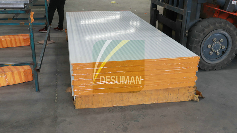 Pharmaceutical Fireproof Waterproof Rock Wool Silica Sandwich Panel