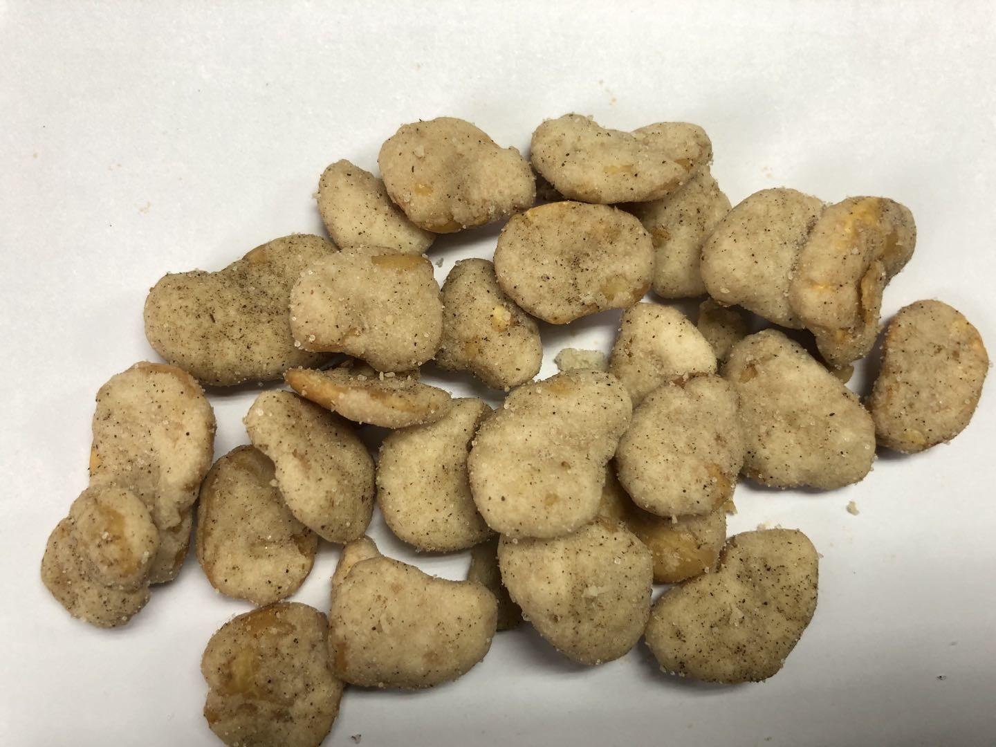 Crispy Honey And Butter Flavor Coated Fried Broad Bean Chips Snacks