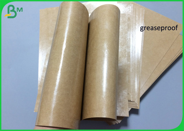 320gsm 350gsm Foodgrade Kraft Paper PE Laminated Of Degradable Material 