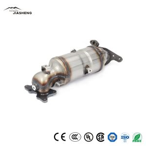 Auto Custom Catalytic Converter Exhaust High Flow Design For Engine