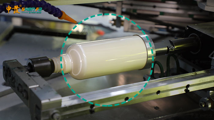 Rotary Table Automatic Screen Printing Machine With Visual Inspection