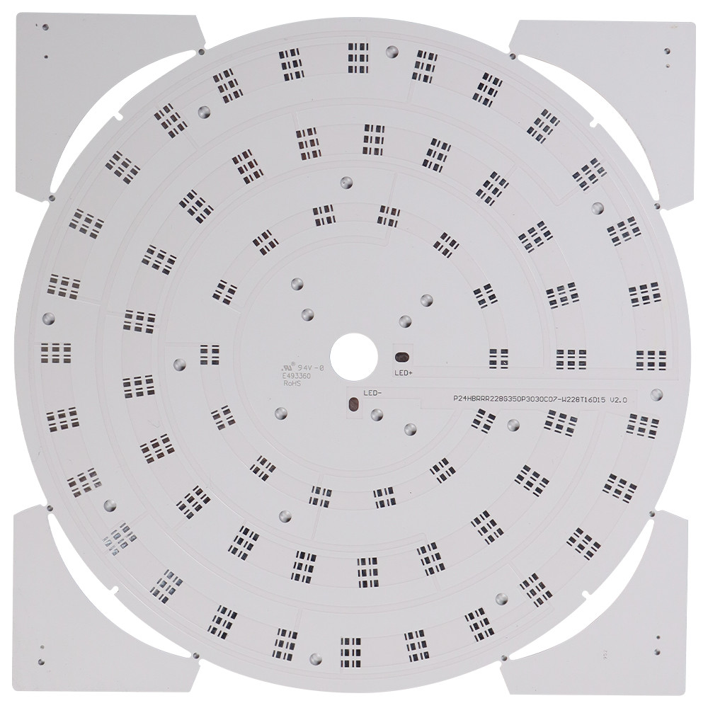 Single Sided LED MCPCB SMD 94V0 LED Module Min Size 6*6mm