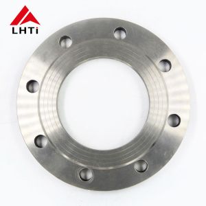 China EN1092-1 JIS B2220 Titanium Threaded Flange with Gr1 Gr2 Gr5 Gr7 Gr12 Material on sale