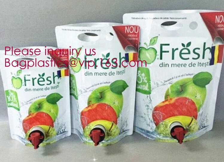 multi-purpose carrying case,wine bag,liquid packing with vitop spout,5L/10L/20L packaging wine bag bib in box wine dispe