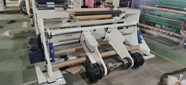 HJ-1100A-III Three Servo Automatic Slitting Machine For Rolled 1100mm 1150mm
