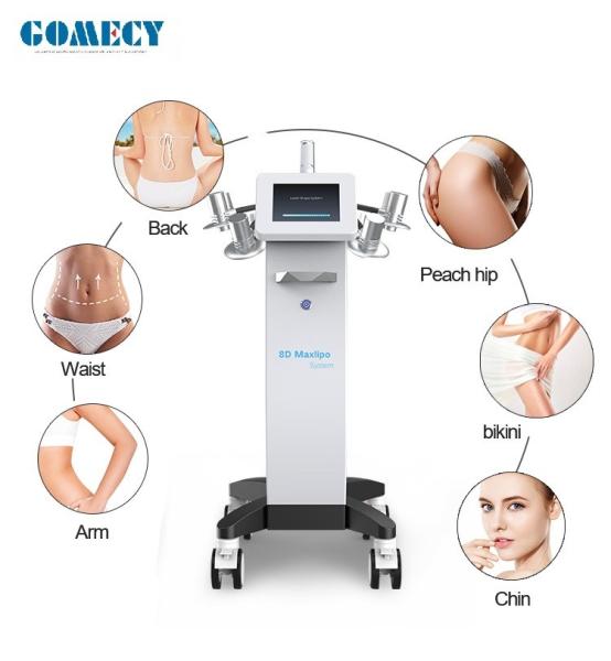 Lipo Laser 532nm 635nm 8d Lipolaser Machine Red Light Lipolysis Fat Burning Body