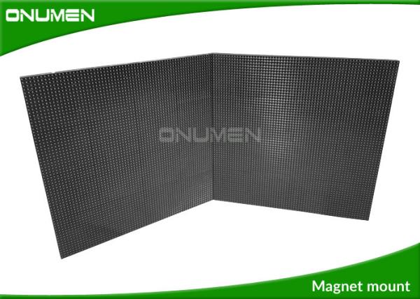 Ip65 Indoor Full Color LED Display Advertising Thickness 10MM Adjusted