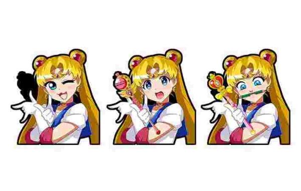 Cute Anime Girl Sticker Demon Slayer Kimetsu No Yaiba Anime Motion Sticker